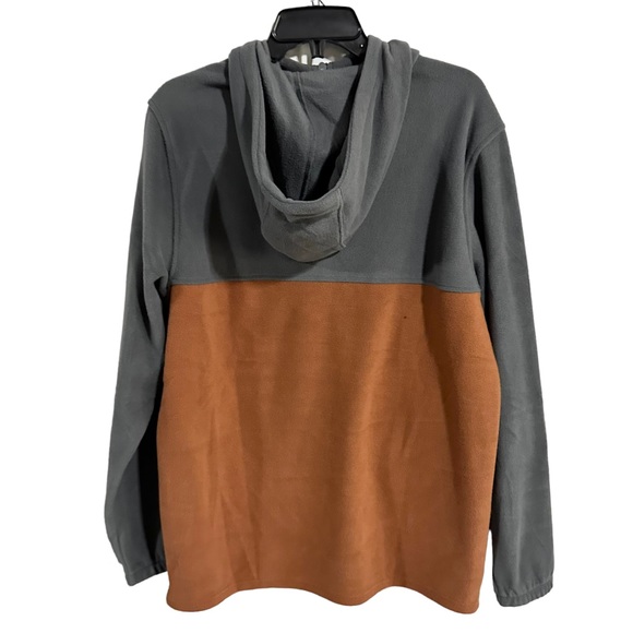 O'Neill Vantage Superfleece 1/4 Zip Pullover in Rust/Grey Men’s Size M New - Picture 3 of 7